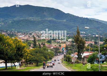 Stadt Mbeya, Tansania, Afrika Stockfoto
