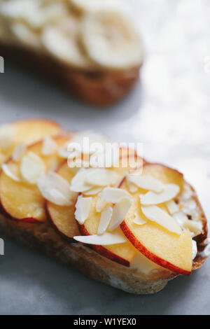 Süße Toasts Stockfoto