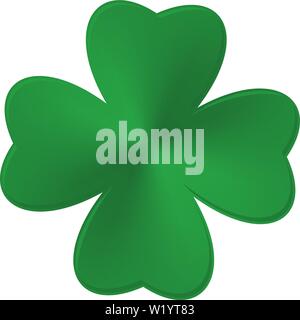 Grünen Klee Shamrock. Vector Illustration irischen St. Patrick's Day. Stock Vektor