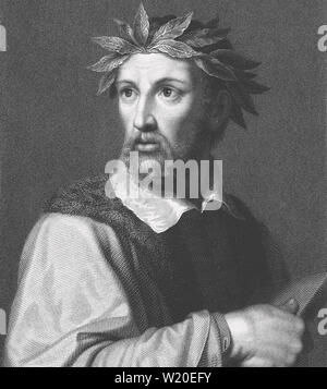 TORQUATO TASSO (1544-1595), italienischer Dichter Stockfoto