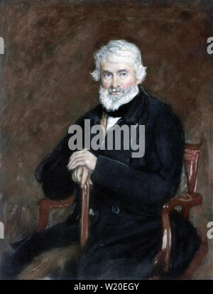 THOMAS CARLYLE (1795-1881) Schottischer Philosoph und Historiker Stockfoto