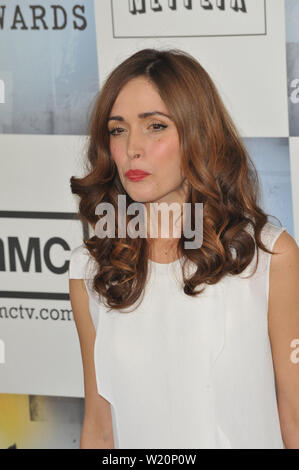 LOS ANGELES, Ca. Februar 21, 2009: Rose Byrne bei den Film Independent Spirit Awards am Strand von Santa Monica, CA. © 2009 Paul Smith/Featureflash Stockfoto