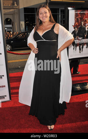 LOS ANGELES, Ca. 11. August 2009: camryn Manheim am Los Angeles Premiere von "Inglourious Basterds" am Grauman Chinese Theater, Hollywood. © 2009 Paul Smith/Featureflash Stockfoto