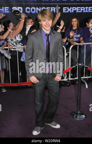LOS ANGELES, Ca. 24. Februar 2009: Sterling Knight bei der Weltpremiere von "Jonas Brothers: Die 3D-Konzert' am El Capitan Theatre, Hollywood. © 2009 Paul Smith/Featureflash Stockfoto