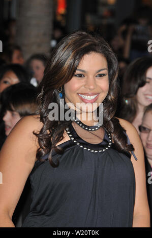 LOS ANGELES, Ca. 24. Februar 2009: Jordin Sparks bei der Weltpremiere von "Jonas Brothers: Die 3D-Konzert' am El Capitan Theatre, Hollywood. © 2009 Paul Smith/Featureflash Stockfoto