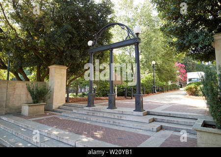 Der Bogen oder Bögen Eingang an der Universität von Georgia Athens Georgia USA Stockfoto