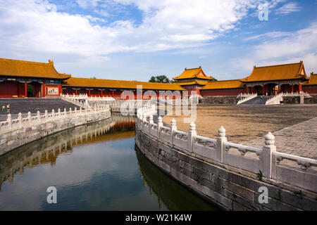 Fluss der goldenen Gewässer, Verbotene Stadt, Beijing China Stockfoto