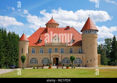 Schloss Stolpe, Schloss, Insel Usedom, Mecklenburg-Western Pomerania, Deutschland Stockfoto