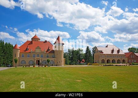 Schloss Stolpe, Schloss, Insel Usedom, Mecklenburg-Western Pomerania, Deutschland Stockfoto