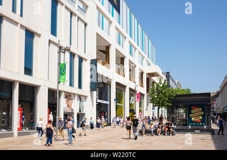 Sheffield die Moor Einkaufsstraße Sheffield South Yorkshire England UK GB Europa Stockfoto