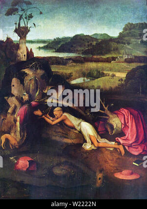 Bosch-St Jerome Beten 1500 Stockfoto