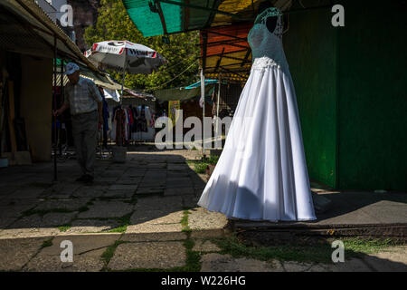 Bazar Rózyckiego im Stadtteil Praga in Warschau, Polen 2018. Stockfoto