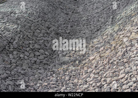 Schotter Netzkonstruktion Textur muster Stockfoto