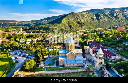 Samtavro Kloster in Mtskheta, Georgien Stockfoto