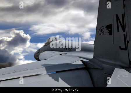 Boeing FA-18 Super Hornet Stockfoto