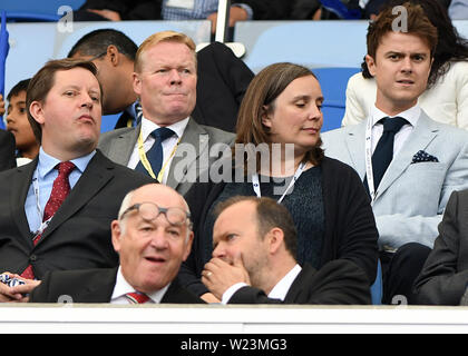 Ronald Koeman Uhren - Brighton & Hove Albion v Manchester United, Premier League, Amex Stadion, Brighton - August 2018 19. Stockfoto