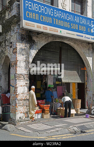 Kuala Lumpur, Malaysia - 06. März 2017: ein Lebensmittelgeschäft in Kuala lumpur Altstadt Stockfoto