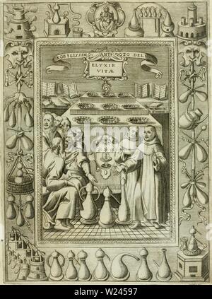 Archiv Bild ab Seite 206 von Dell' Elixier vitae (1624) Stockfoto