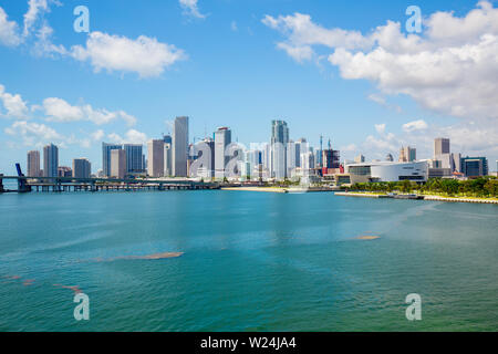 Innenstadt von Miami. Florida. USA. Stockfoto