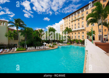 Biltmore Hotel Miami Coral Gables. Florida. USA. Stockfoto