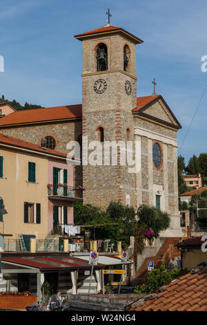 Stadt von Tellaro in der nähe von La Spezia in Italien Stockfoto