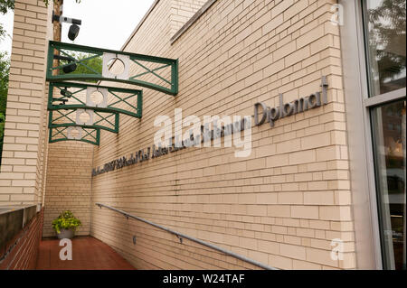 Besucherzentrum an der William Howard Taft National Historic Site in Cincinnati, Ohio, USA Stockfoto