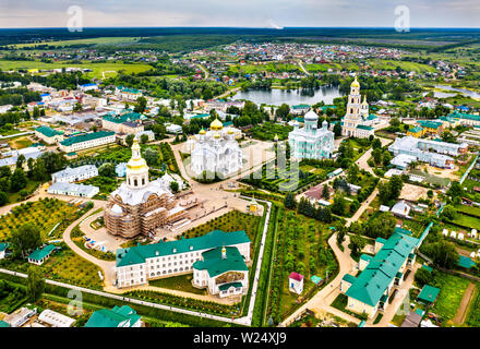 Heiligen Trinity-Saint Seraphim-Diveyevo Kloster in der Oblast Nischni Nowgorod, Russland Stockfoto