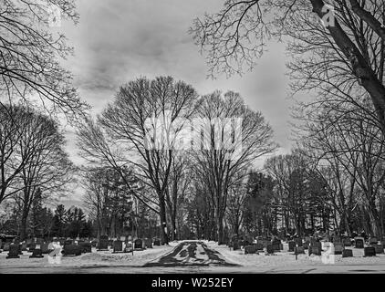 Pinecrest Friedhof, Ottawa Stockfoto