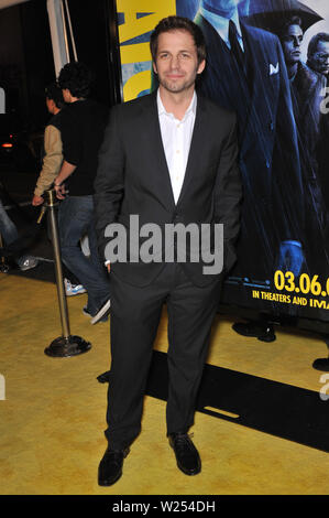 LOS ANGELES, Ca. März 02, 2009: Regisseur Zack Snyder an die amerikanische Premiere seines neuen Films "Watchmen" am Grauman's Chinese Theater, Hollywood. © 2009 Paul Smith/Featureflash Stockfoto