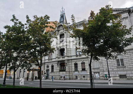 König Tomislav Platz (Trg Kralja Tomislava), Zagreb, Kroatien Stockfoto