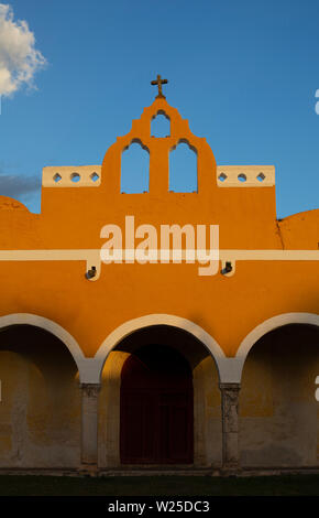 Kloster des Hl. Antonius von Padua, Izamal Mexiko Stockfoto