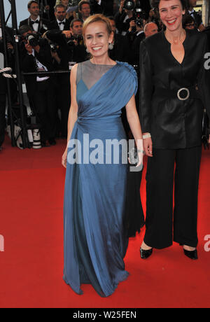 CANNES, Frankreich. 22. Mai 2009: Sandrine Bonnaire bei der Premiere von "Das Imaginarium des Doktor Parnassus' auf der 62. Festival de Cannes. © 2009 Paul Smith/Featureflash Stockfoto