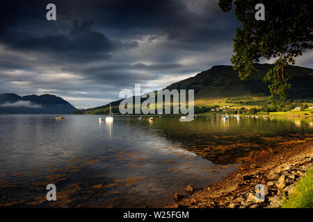 Glen Arbor am Kopf des Loch Goil, Argyll und Bute, Schottland, Vereinigtes Königreich Stockfoto
