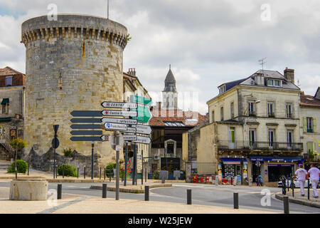 Blick auf die Altstadt in Perigueux, Département Nouvelle-Aquitaine im Südwesten von Frankreich. Stockfoto