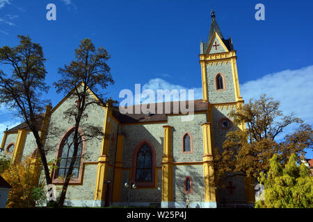 St. John's-Kirche, Hluboka Nad Vltavou, Tschechien, Europa Stockfoto