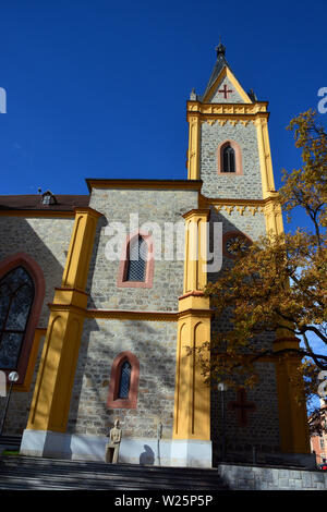 St. John's-Kirche, Hluboka Nad Vltavou, Tschechien, Europa Stockfoto