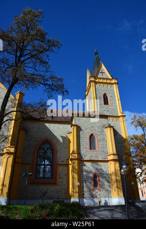 St. John's-Kirche, Hluboka Nad Vltavou, Tschechien, Europa Stockfoto