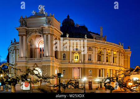 Theater für Oper und Ballett Odessa, Odessa, Ukraine Stockfoto