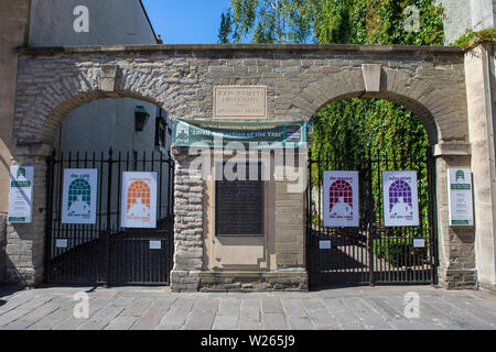 Bristol, Großbritannien - 30.Juni 2019: Außenansicht des historischen neuen Zimmer, oder auch bekannt als John Wesleys erste Kapelle in Bristol, UK. 1739 durch John gebaut Stockfoto