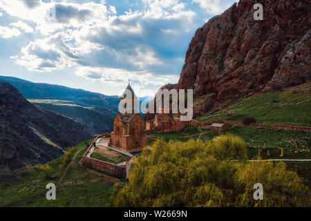 Kloster Noravank im Südlichen Armenien im April 2019 rn" in hdr getroffen wurden Stockfoto