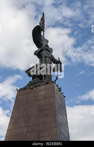 Wladiwostok, Russland - September 8, 2018: Denkmal "Kämpfer für die Sowjetmacht im Fernen Osten". Stockfoto