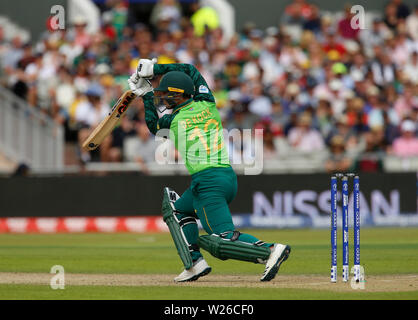 Old Trafford, Manchester, UK. 6. Juli, 2019. ICC World Cup Cricket, Australien gegen Südafrika; Südafrika Batsman Quinton de Kock Credit: Aktion plus Sport/Alamy leben Nachrichten Stockfoto