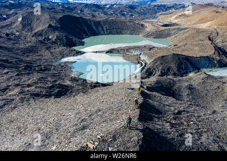 Wanderer, Denali National Park, Alaska, USA Stockfoto