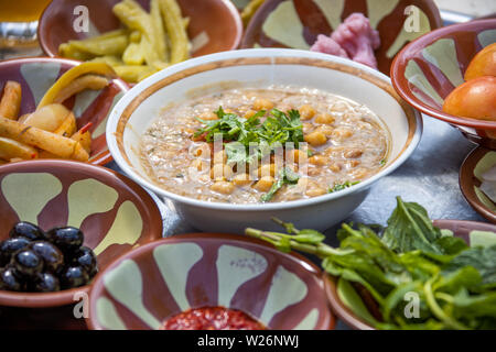 Foul, Souk, Sidon oder Saida, Libanon Stockfoto