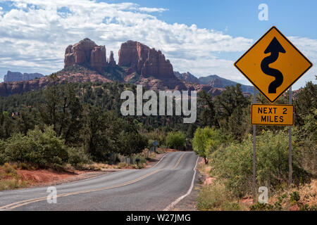 Red Rock Loop Road Sedona Arizona USA Stockfoto