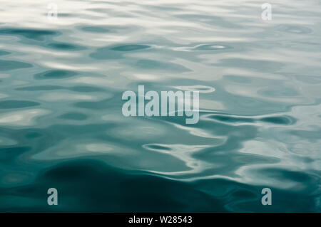 Blue sea water surface in enger, Soft Focus Stockfoto