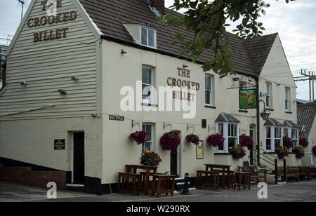 Crooked Billet Pub, Alte Leigh, Leigh-on-Sea, Essex, England, Vereinigtes Königreich Stockfoto