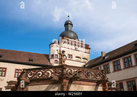 Festung Marienberg, Würzburg, Unterfranken, Bayern, Deutschland | Festung Marienberg, Würzburg, Unterfranken, Bayern, Deutschland Stockfoto