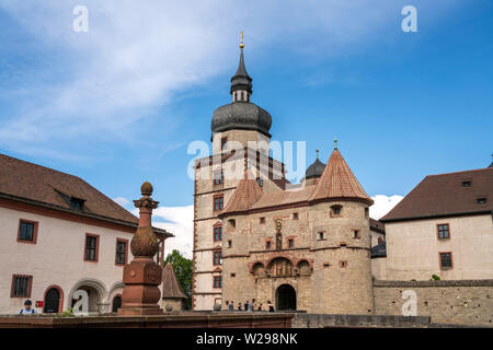 Festung Marienberg, Würzburg, Unterfranken, Bayern, Deutschland | Festung Marienberg, Würzburg, Unterfranken, Bayern, Deutschland Stockfoto