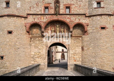 Festung Marienberg, Würzburg, Unterfranken, Bayern, Deutschland | Festung Marienberg, Würzburg, Unterfranken, Bayern, Deutschland Stockfoto